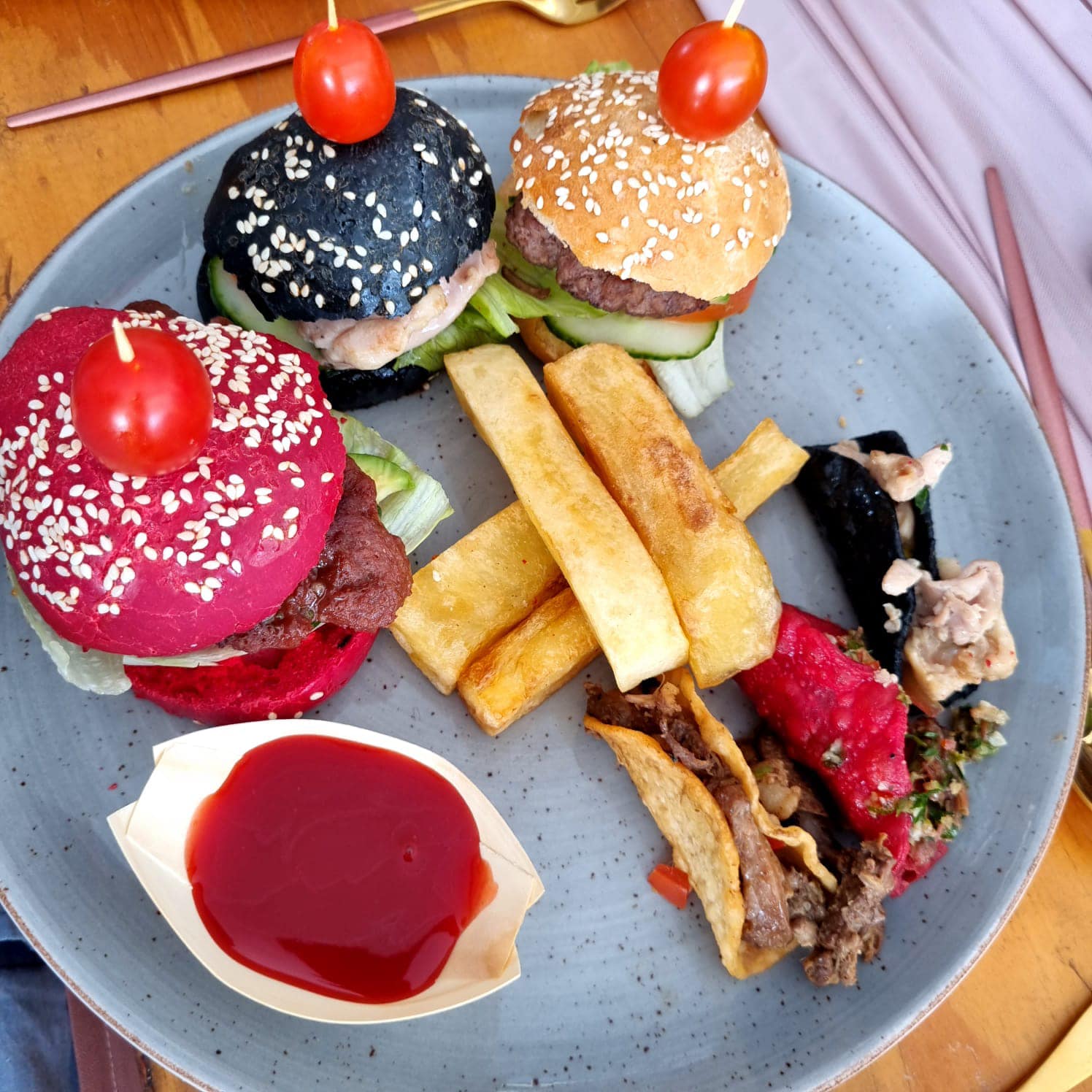 Why Not?! Catering event dish