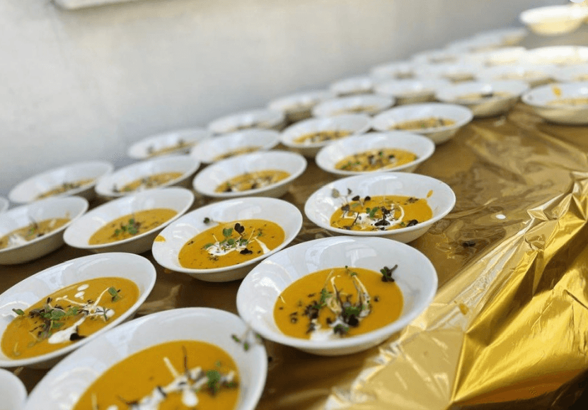 Why Not?! Catering event dish