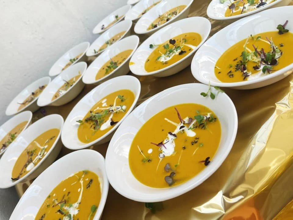 Why Not?! Catering event dish