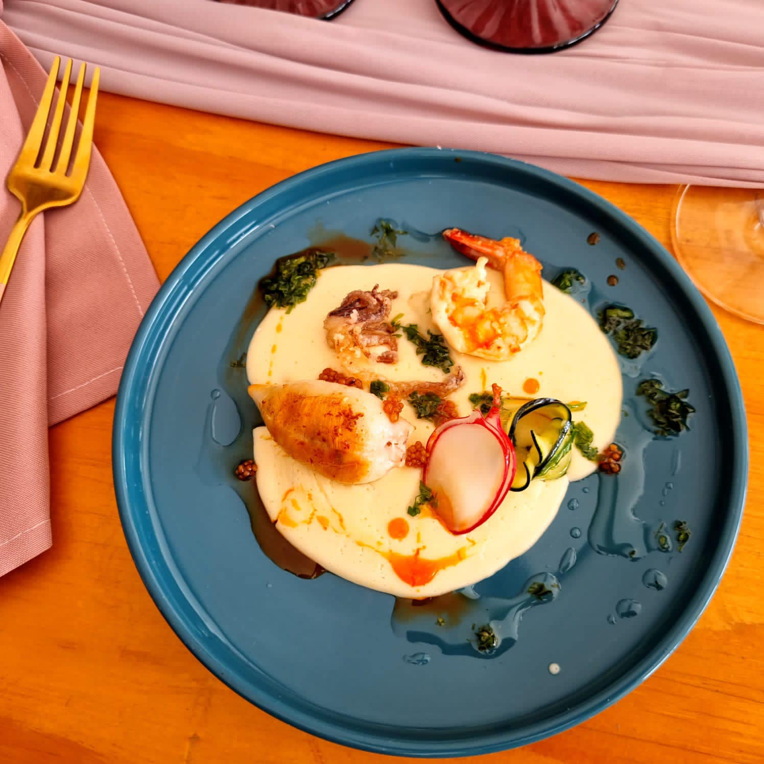 Why Not?! Catering event dish