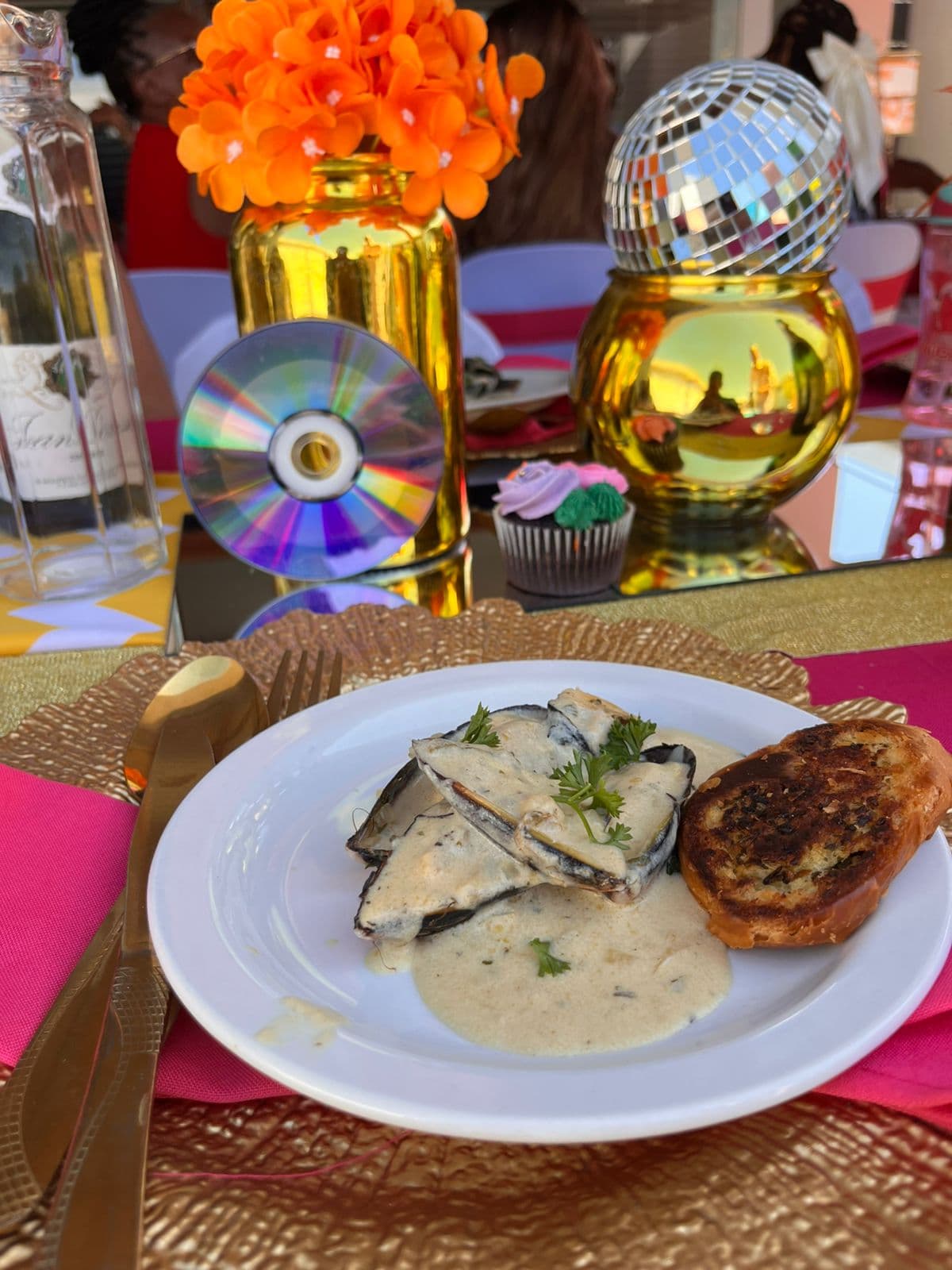 Why Not?! Catering event dish